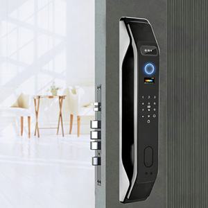 ระบบล็อค<span class=keywords><strong>ป</strong></span>ระตูดิจิตอลแบบจดจำใบหน้า สำหรับความ<span class=keywords><strong>ป</strong></span>ลอดภัยในบ้าน รองรับ WiFi Tuya 9 <span class=keywords><strong>ภาษา</strong></span>  รุ่น 6085 ใช้ได้กับตัวล็อคสมาร์ท - Product Image 1