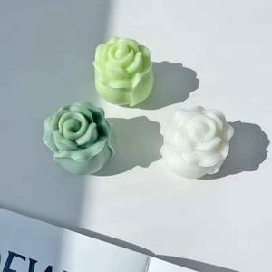 Molde de Silicona para Velas con Forma de Flor, Molde para Chocolate, Fondant, Velas con Forma de Rosa, Molde para Velas de Aromaterapia y Yeso - Product Image 4