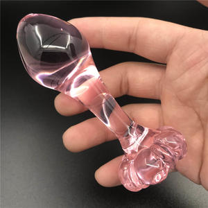 Dildo en verre en forme de marguerite, plug anal pour adultes - Product Image 6