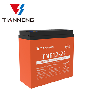 Tianneng TNE12-25 <b>12V</b> 25Ah <b>Deep</b> <b>Cycle</b> Lead Acid <b>Battery</b> for Golf Carts Wheelchairs-Maintenance-Free High - Product Image 1