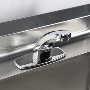 Fregadero de lavado a mano industrial de acero inoxidable con detección automática de infrarrojos Nueva condición para uso en restaurante Bomba incluida - Product Image 4