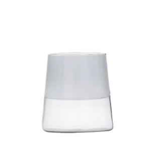 Bicchieri di vetro a forma di cono 400ml borosilicato soffiato a bocca su misura - Product Image 2