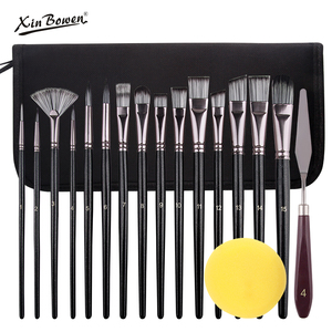 Pinceaux à aquarelle Xin Bowen avec poils en nylon et manche en bois pour le dessin artistique - <span class=keywords><strong>Meilleur</strong></span> prix de gros - Product Image 1