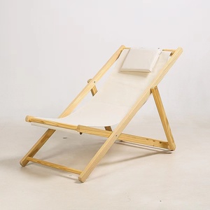Chaise <span class=keywords><strong>de</strong></span> plage pliable avec logo personnalisé, en <span class=keywords><strong>toile</strong></span> <span class=keywords><strong>de</strong></span> camping, <span class=keywords><strong>pour</strong></span> pique-nique, jardin, extérieur, en Oxford, <span class=keywords><strong>pour</strong></span> bronzer, en bois, <span class=keywords><strong>pour</strong></span> terrasse - Product Image 2