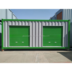 Cửa Cuốn Cửa cuốn Gói phẳng Tự lưu trữ đơn vị kho kho <span class=keywords><strong>container</strong></span> nhà có thể xếp chồng di động tự lưu trữ <span class=keywords><strong>container</strong></span> - Product Image 2