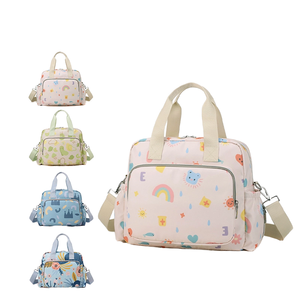 Nuevo bolso estampado multicapa de gran capacidad para mujer, bolso de nailon duradero, poliéster, un solo hombro, mamá, bebé, moda de <span class=keywords><strong>verano</strong></span> - Product Image 3