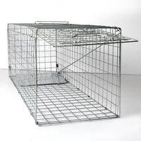 Cage métallique pliable en mailles, abri pour chat, Rat, lapin, renard, écureuil, piège à animaux