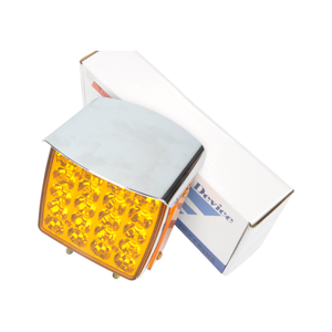 Marqueur latéral carré <span class=keywords><strong>de</strong></span> lumière <span class=keywords><strong>de</strong></span> piédestal <span class=keywords><strong>de</strong></span> SD-2076V Leds double face avec la lampe <span class=keywords><strong>de</strong></span> clignotant pour les camions américains - Product Image 4