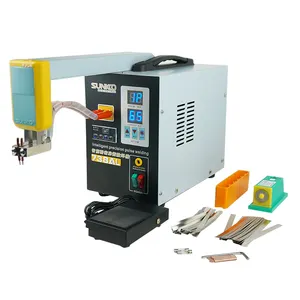 SUNKKO 738AL Battery Spot Welder Machine 3.6KW Adjust Telescopic Arm Welding Head Automatic Pulse Welding