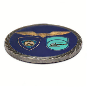 Fabricación al por mayor, mejor venta al por mayor, Material de latón, insignia de Metal personalizada, oro americano, plata, águila, esmalte suave, moneda de desafío - Product Image 2