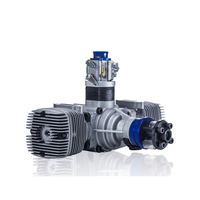 Moteur à essence 2 temps 2 cylindres NGH 70CC GTT70 avec démarreur électrique automatique pour avion RC