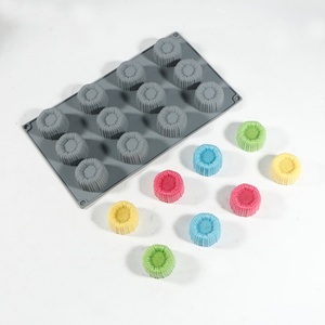 6 modèles de moules en silicone 3D pour visage de bébé, moules en silicone pour décoration, moule en silicone pour fondant, moule 3D, moule en silicone pour barre chocolatée - Product Image 5