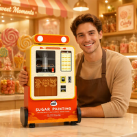 Creative 3D Sugar Painting Robot Electric AI Automatic 220V High Productivity Touch Screen New Candy Making Equipment