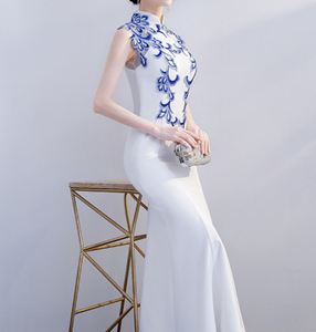 <span class=keywords><strong>Robe</strong></span> sirène <span class=keywords><strong>robe</strong></span> de soirée femmes mariée parole longueur <span class=keywords><strong>mariage</strong></span> demoiselle d'honneur élégantes longues robes orientales - Product Image 4