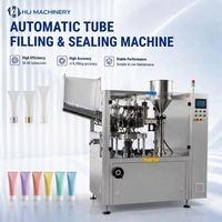 Machine automatique de remplissage et de scellage de tubes, équipement d'embouteillage de tuyaux en plastique pour pommades et pâtes cosmétiques
