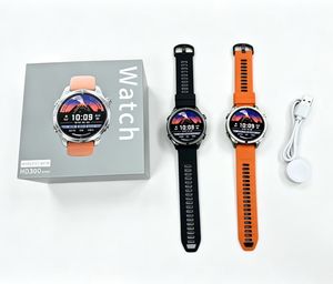 Montre connectée sportive pour <span class=keywords><strong>homme</strong></span> HD300 avec lampe torche, bracelet en gel de silice, étanche IP68, fréquence cardiaque, pression artérielle, modes sportifs - Product Image 4