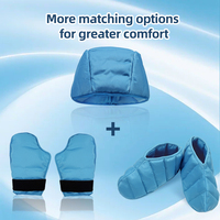 Pantuflas de Gel Reutilizables para Terapia de Frío y Calor, Alivio para el Dolor, Hinchazón y Neuropatía del Pie Diabético y por Quimioterapia