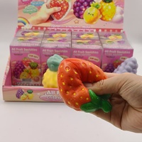 Grand jouet anti-stress créatif et amusant en silicone TPR, souple et compressible, en forme de boule, boîte surprise, unisexe, pour tous les âges
