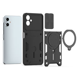 Para Samsung Galaxy A06 <span class=keywords><strong>funda</strong></span> fundas para cámara celular <span class=keywords><strong>funda</strong></span> deslizante para teléfono móvil con Soporte redondo - Product Image 4