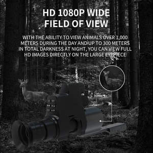 กล้องมองกลางคืนอินฟราเรดดิจิตอล NV4B 1080P แบบตาเดียว ซูม 4 เท่า - Product Image 6