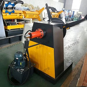 Dérouleur hydraulique automatique <span class=keywords><strong>de</strong></span> bobines d'acier <span class=keywords><strong>de</strong></span> 5 tonnes pour le processus d'alimentation des machines <span class=keywords><strong>de</strong></span> formage <span class=keywords><strong>de</strong></span> tôles <span class=keywords><strong>de</strong></span> toiture - Product Image 4