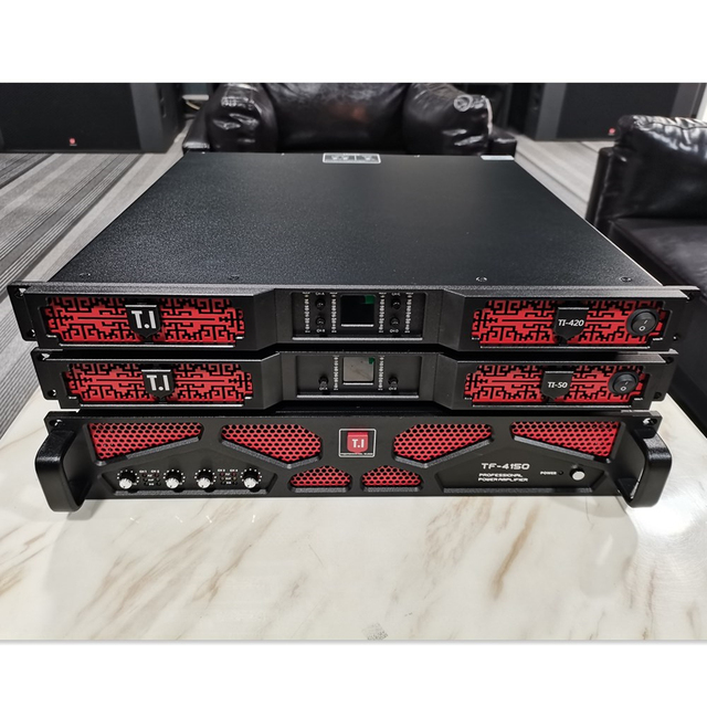 TI Series 1 U Power Digital Amplifier Sound Standard Power Amplifier