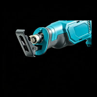 Scie sauteuse sans fil 18V compatible, sans balais, pour la découpe du métal, du bois et du PVC (outil nu)