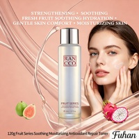 Tonique Visage Hydratant et Réparateur Antioxydant aux Extraits Naturels de Fruits Biologiques : Tremella, Dragon, Pitaya, Litchi, Goyave et Levure