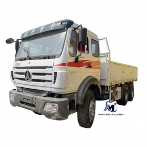 Kargo kamyon çin marka kullanılan Beiben 6x4 2020 yıl düşük kilometre 31000KG Test raporu ve Video muayene için makine ile satılık - Product Image 1