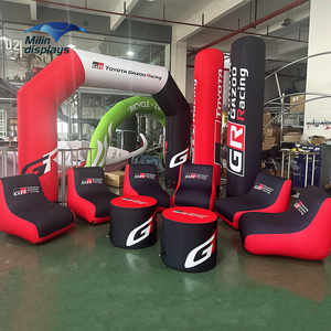 Arche gonflable portable en TPU facile à monter, ignifuge, en tissu Oxford, pour organisateur d'événements sportifs, course et compétition - Product Image 6