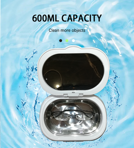 SONIC 600ml Portable Ultrasonic <b>Washing</b> <b>Machine</b> <b>Mini</b> Cleaner 600ml Capacity Ideal for Cleaning Jewelry Glasses and Utensils. Dig - Product Image 3