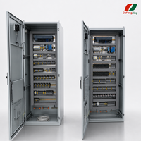 Caja de Distribución PLC de Acero Laminado en Frío con Controlador Lógico Programable para Sistema de Automatización Industrial Interior IP40