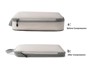 3 pacchetti di alta qualità costoso organizzatore di bagagli a compressione per bagagli cubetti di compressione cubetti di viaggio - Product Image 3