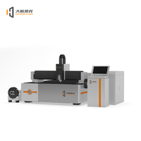 Machine de découpe laser à fibre CNC Dahang 3015 haute performance à prix abordable pour tôles et tubes métalliques