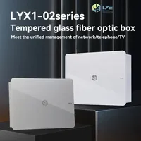 Boîtier multimédia intelligent encastrable pour maison connectée, en métal, pour fibre optique, TV, modem, routeur WiFi intérieur, boîte de distribution