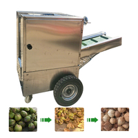 Machine à noix de coco en acier inoxydable Dehusker Machine à éplucher la noix de coco