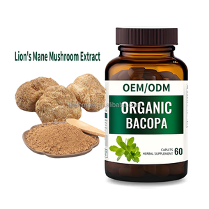 OEM/ODM Biologische Valse Tuinkruidentjes Monnieri Kruidensupplement Biologische Bacopa <span class=keywords><strong>Capsules</strong></span> Kruiden Voedingssupplement Hersenen voor Concentratie - Product Image 3