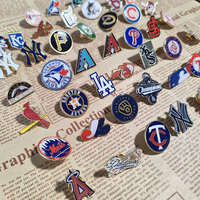 Badges en émail personnalisés pour le baseball, badges en métal émaillé souple ou dur, badges dorés, logos de baseball personnalisés, épingles