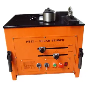 Wholesale RB-32 Stirrup Spiral Bender Wrought Iron Bending Machines Automatic Steel Rebar Bending Machine