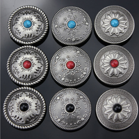 Prix d'usine Conchos En Métal Conchos Occidentaux Pour Accessoires