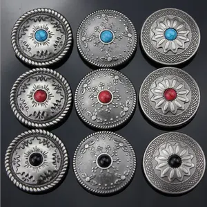 Factory Price Conchos Metal Western Conchos For Accessories