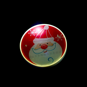 Broche musical <span class=keywords><strong>de</strong></span> <span class=keywords><strong>Navidad</strong></span> LED: luces intermitentes y melodías festivas para regalos <span class=keywords><strong>de</strong></span> <span class=keywords><strong>Navidad</strong></span>, promociones minoristas, fiestas <span class=keywords><strong>de</strong></span> disfraces - Product Image 1