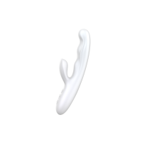 Leistungsstarker G-Punkt Rabbit-Vibrator mit Doppel-Tapping, Heizfunktion & Starker Vibration Weiblicher Lustmassager