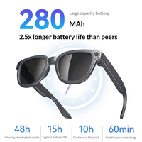 Nuevas Gafas Inteligentes con IA, Equipadas con una Cámara de 8 Megapíxeles para Grabación de Video, Toma de Fotos y Grabación de Audio, Gafas de Sol Unisex
