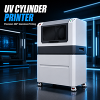 Imprimante UV Cylindrique Rotative Baysoon pour Vernissage et Gaufrage Sans Soudure à 360 Degrés pour Bouteilles et Gobelets