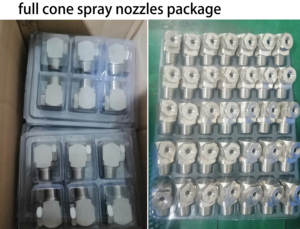 Thép không gỉ gga 1/8 fulljet đầy đủ hình nón phun vòi phun cho thanh trùng trong thực phẩm tiến hành - Product Image 6