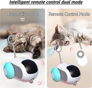 Juguete Eléctrico Interactivo Inteligente para Perros y Gatos con Control Remoto <span class=keywords><strong>2026</strong></span>, Juguete Automático con Control Remoto de Doble Modo - Product Image 5
