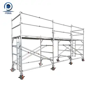 Prima Well Welded Steel H Frame Scaffold Tubular Metal Scaffolding Tower Steel Frame Scaffolding adjustable for Construction