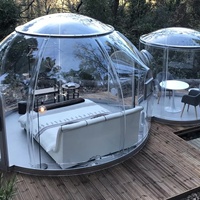 Dôme transparent de qualité supérieure 2026 pour camping, hôtel, restaurant – Tente igloo résistante au froid en polycarbonate transparent – En promotion