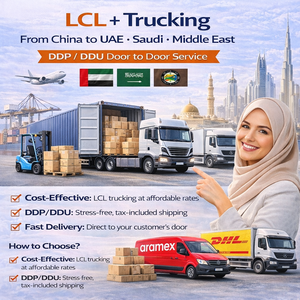 Fast LCL to Dubai Riyadh | DDP Sea Freight | All-in <strong>Rate</strong> No Hidden Fees | Weekly Sailing | Professional Trucking Service - Product Image 1